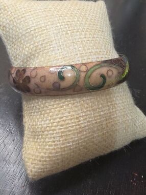 Floral Cloisonné Bracelet - Women Jewelry